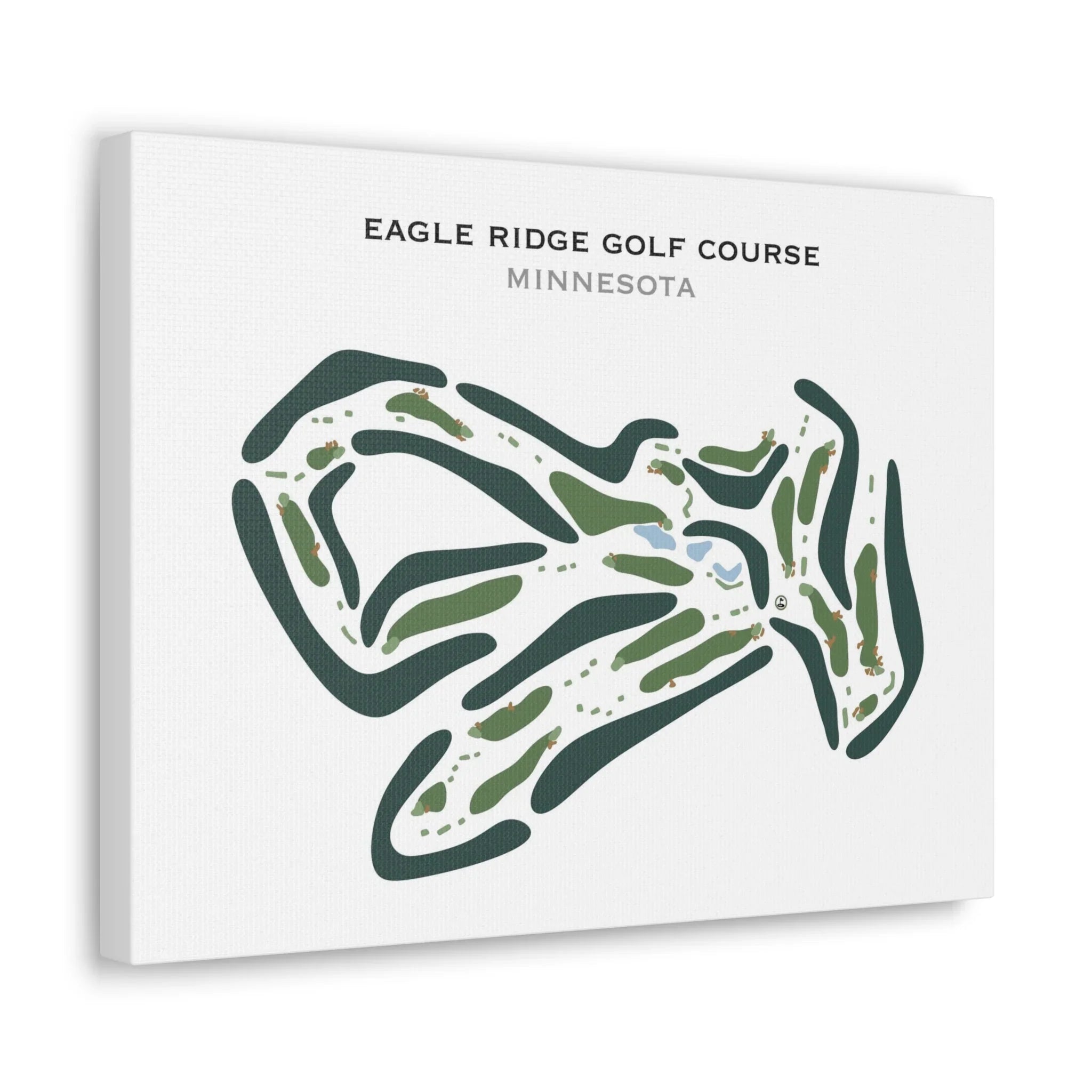 Eagle Ridge Golf Course, Minnesota - Printed Golf Courses