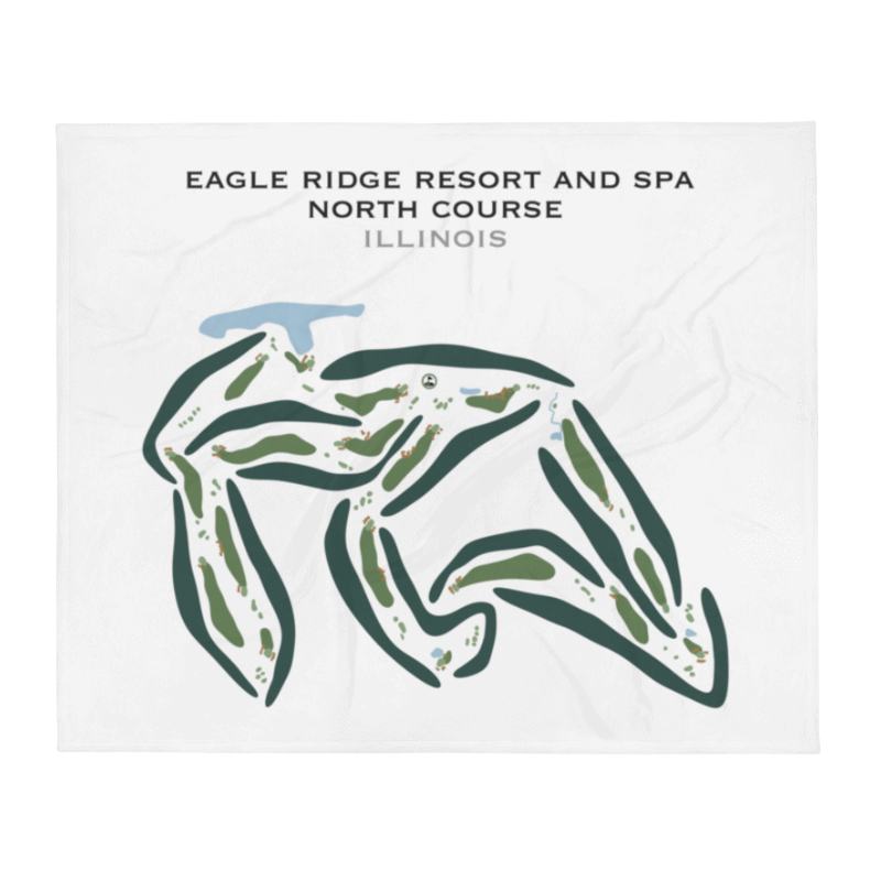 Eagle Ridge Resort & Spa - North Course, Illinois - Printed Golf Courses