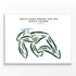 Eagle Ridge Resort & Spa - North Course, Illinois - Printed Golf Courses