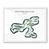 Eagle Rock Golf Club, Texas - Printed Golf Courses