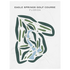 Eagle Springs Golf Course, Florida - Printed Golf Courses