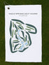 Eagle Springs Golf Course, Florida - Printed Golf Courses