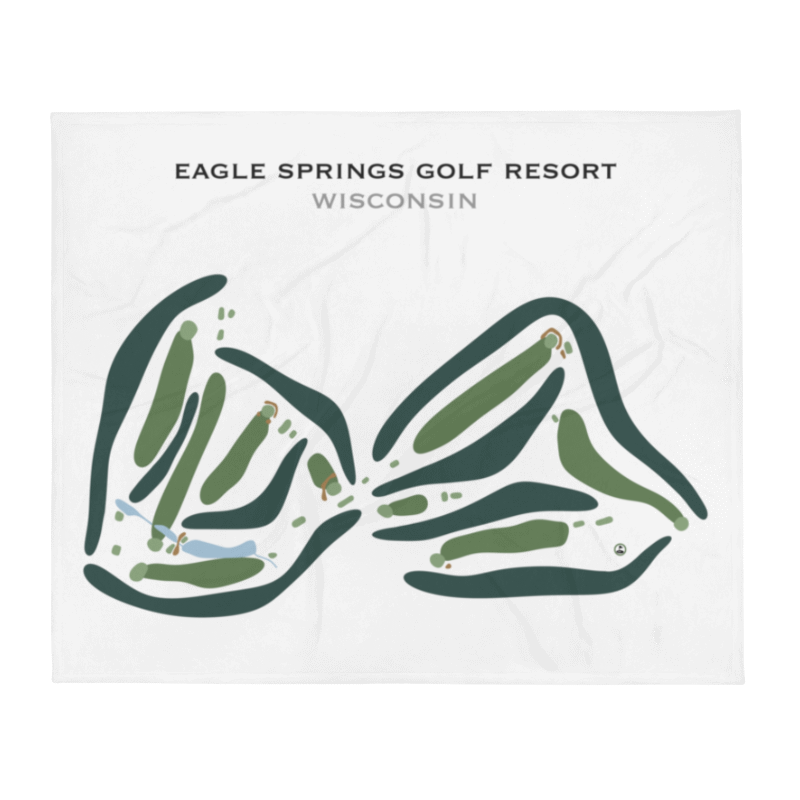 Eagle Springs Golf Resort, Wisconsin - Printed Golf Courses