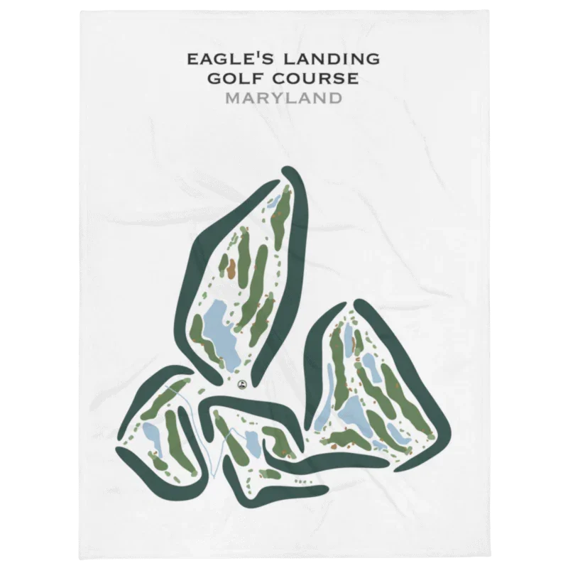 Eagle's Landing Golf Course, Maryland - Printed Golf Courses