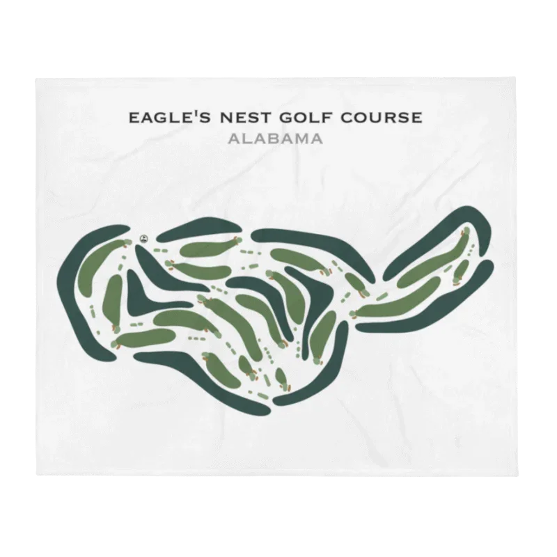 Eagle's Nest Golf Course, Alabama - Printed Golf Courses
