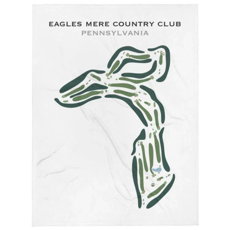 Eagles Mere Country Club, Pennsylvania - Printed Golf Course
