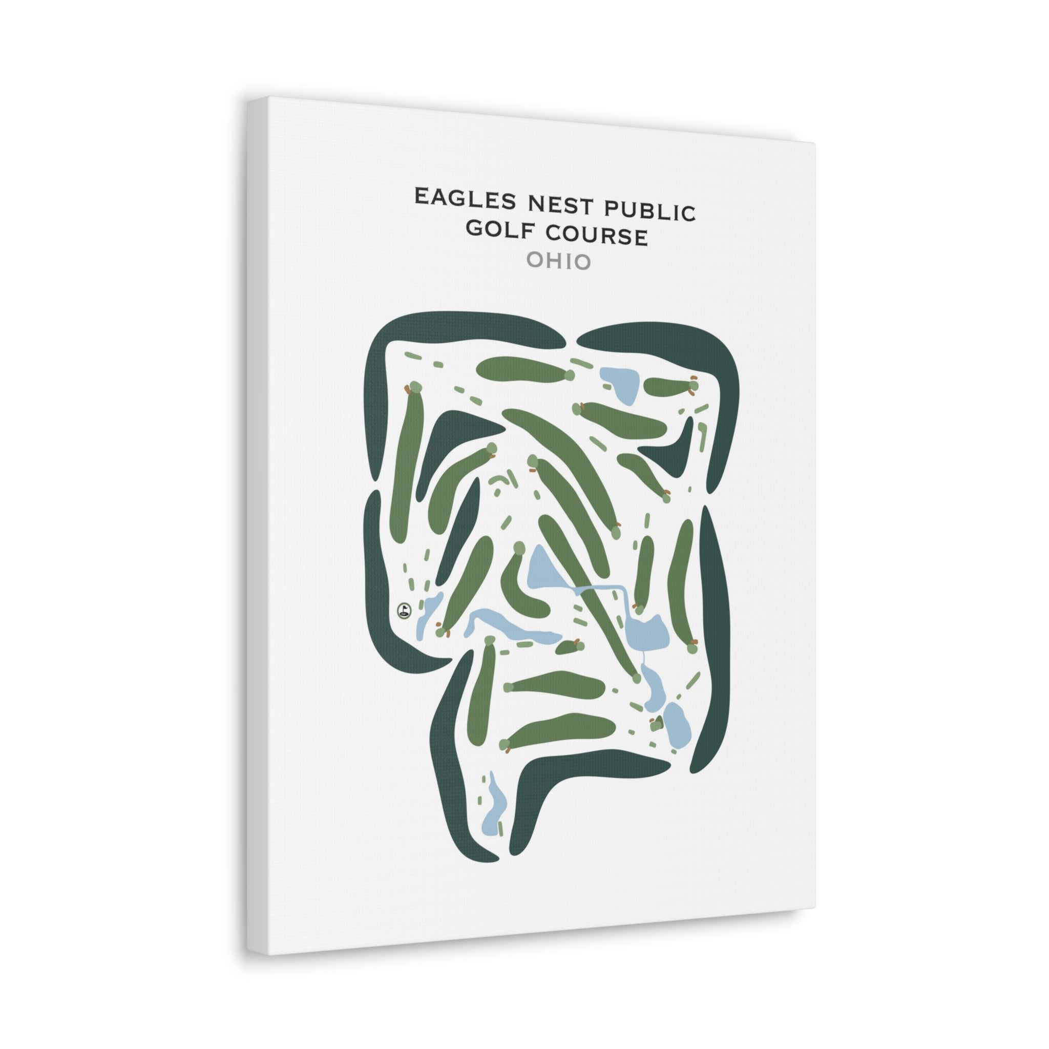 Eagles Nest Public Golf Course, Ohio - Printed Golf Courses