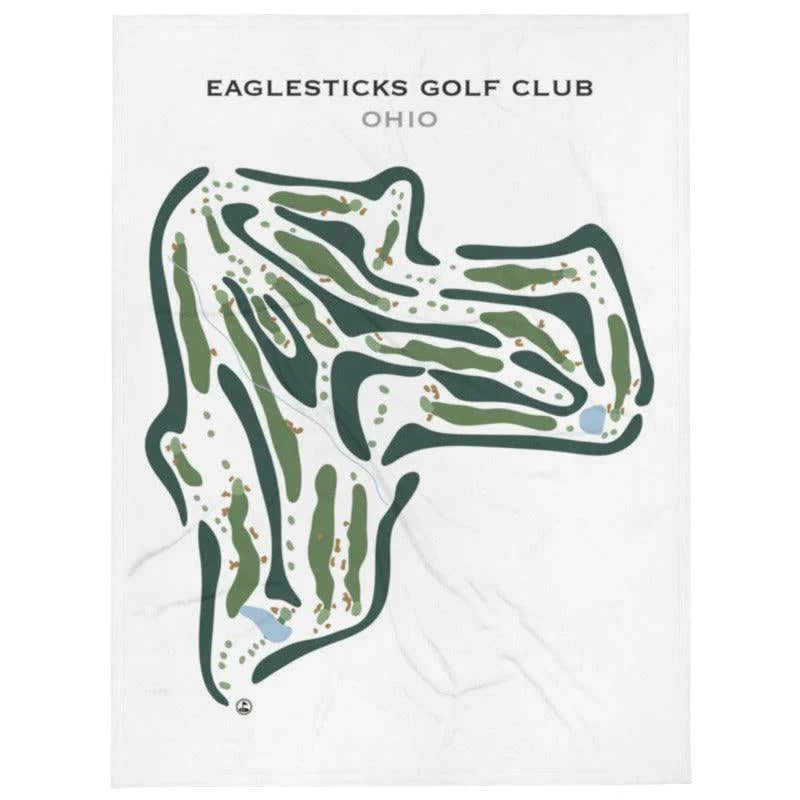 Eaglesticks Golf Club, Ohio - Printed Golf Courses