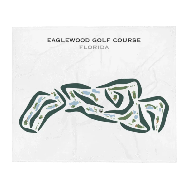 Eaglewood Golf Course, Florida - Printed Golf Courses