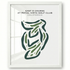 East 9 Course at Royal Vista Golf Club, California - Printed Golf Courses