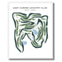 East Aurora Country Club, New York - Printed Golf Courses