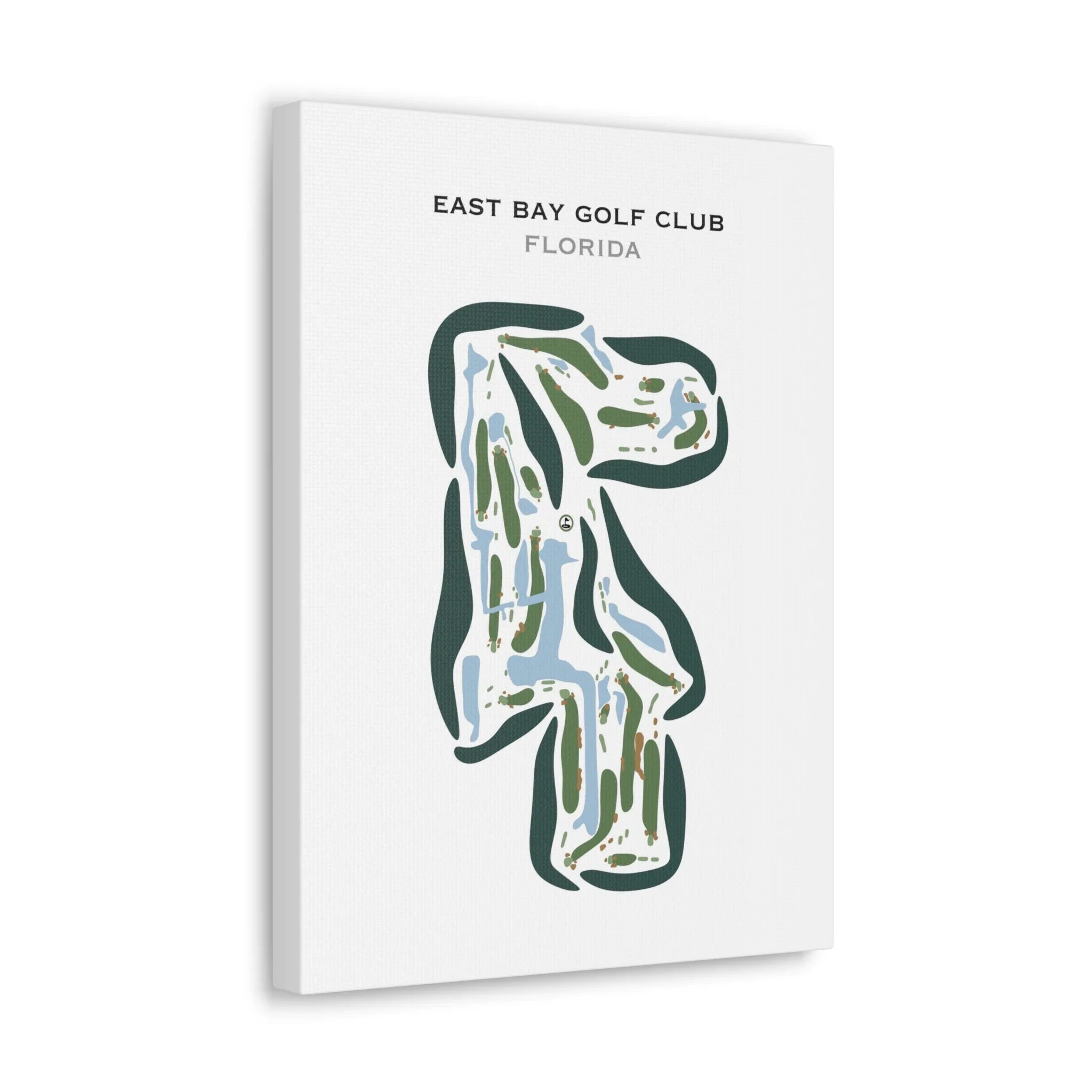 East Bay Golf Club, Florida - Printed Golf Courses