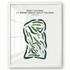 East Course at Bear Creek Golf Club, Texas - Printed Golf Courses