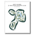 East Course at Belleair Country Club, Florida - Printed Golf Courses