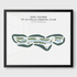 East Course at LaValle Coastal Club, California - Printed Golf Courses