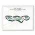 East Course at La Valle Coastal Club, California - Printed Golf Courses