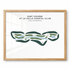 East Course at La Valle Coastal Club, California - Printed Golf Courses