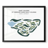 East Course at Mercer Oaks Golf Course, New Jersey - Printed Golf Courses