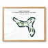 East Course at Oaks North Golf Course, California - Printed Golf Courses
