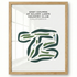 East Course at Silver Lakes Country Club, California - Printed Golf Courses