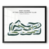 East Course at Lakes Country Club, California - Printed Golf Courses