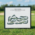 East Course at Lakes Country Club, California - Printed Golf Courses