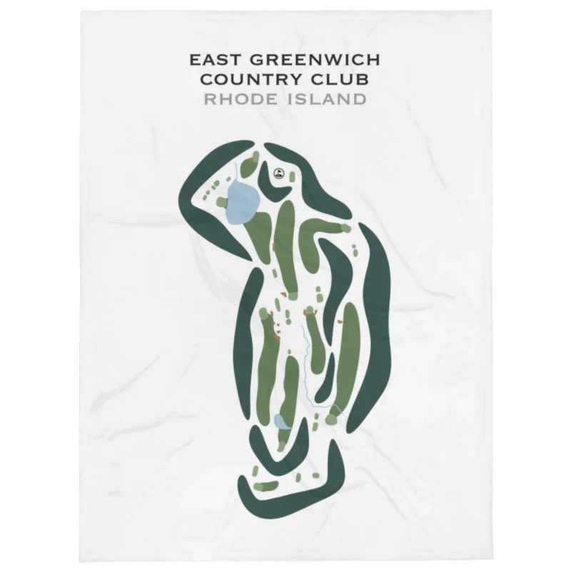 East Greenwich Country Club, Rhode Island - Printed Golf Courses