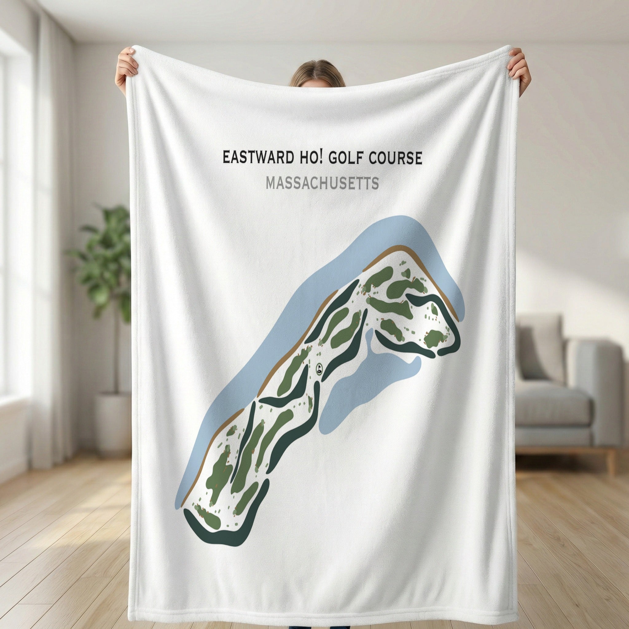 Eastward Ho! Golf Course, Massachusetts - Printed Golf Courses