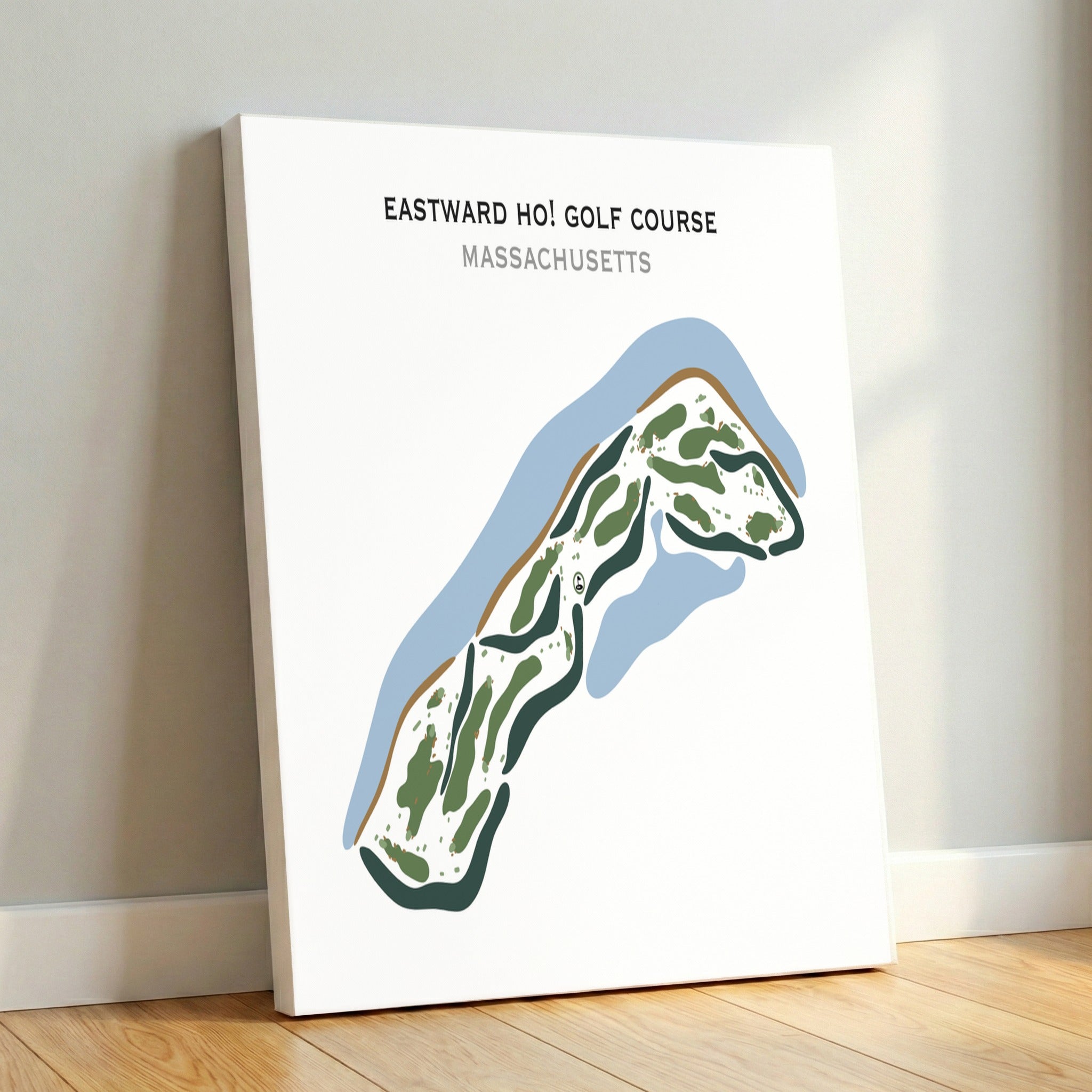 Eastward Ho! Golf Course, Massachusetts - Printed Golf Courses