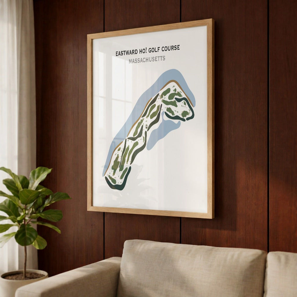 Eastward Ho! Golf Course, Massachusetts - Printed Golf Courses