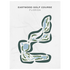 Eastwood Golf Course, Florida - Printed Golf Courses