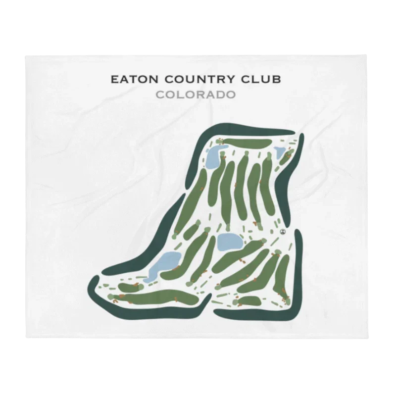 Eaton Country Club, Colorado - Printed Golf Courses