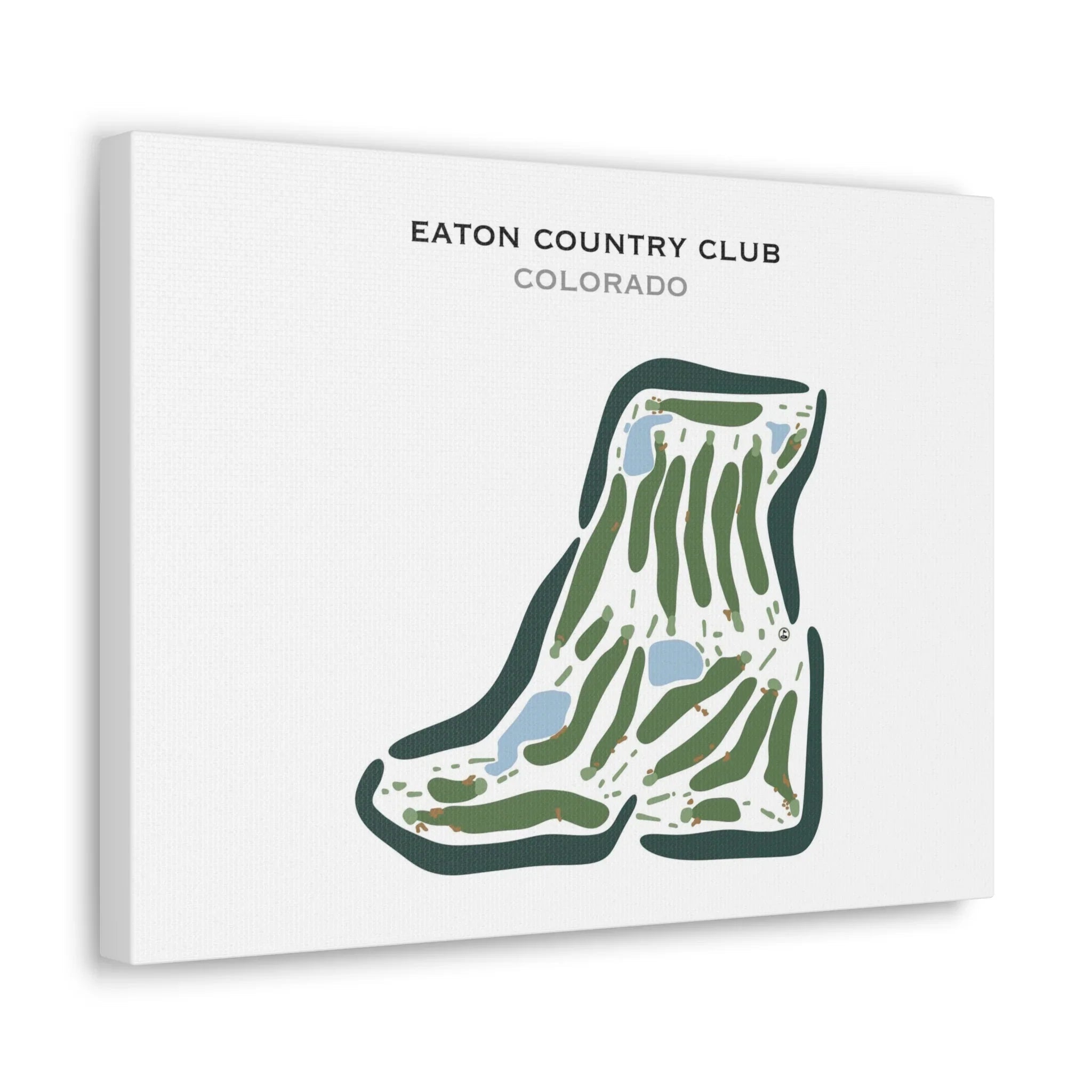 Eaton Country Club, Colorado - Printed Golf Courses