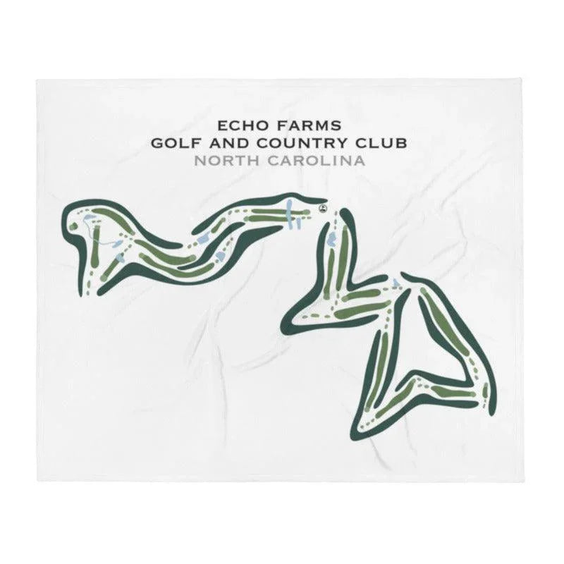 Echo Farms Golf & Country Club, North Carolina - Printed Golf Courses