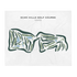 Echo Hills Golf Course, Ohio - Printed Golf Courses