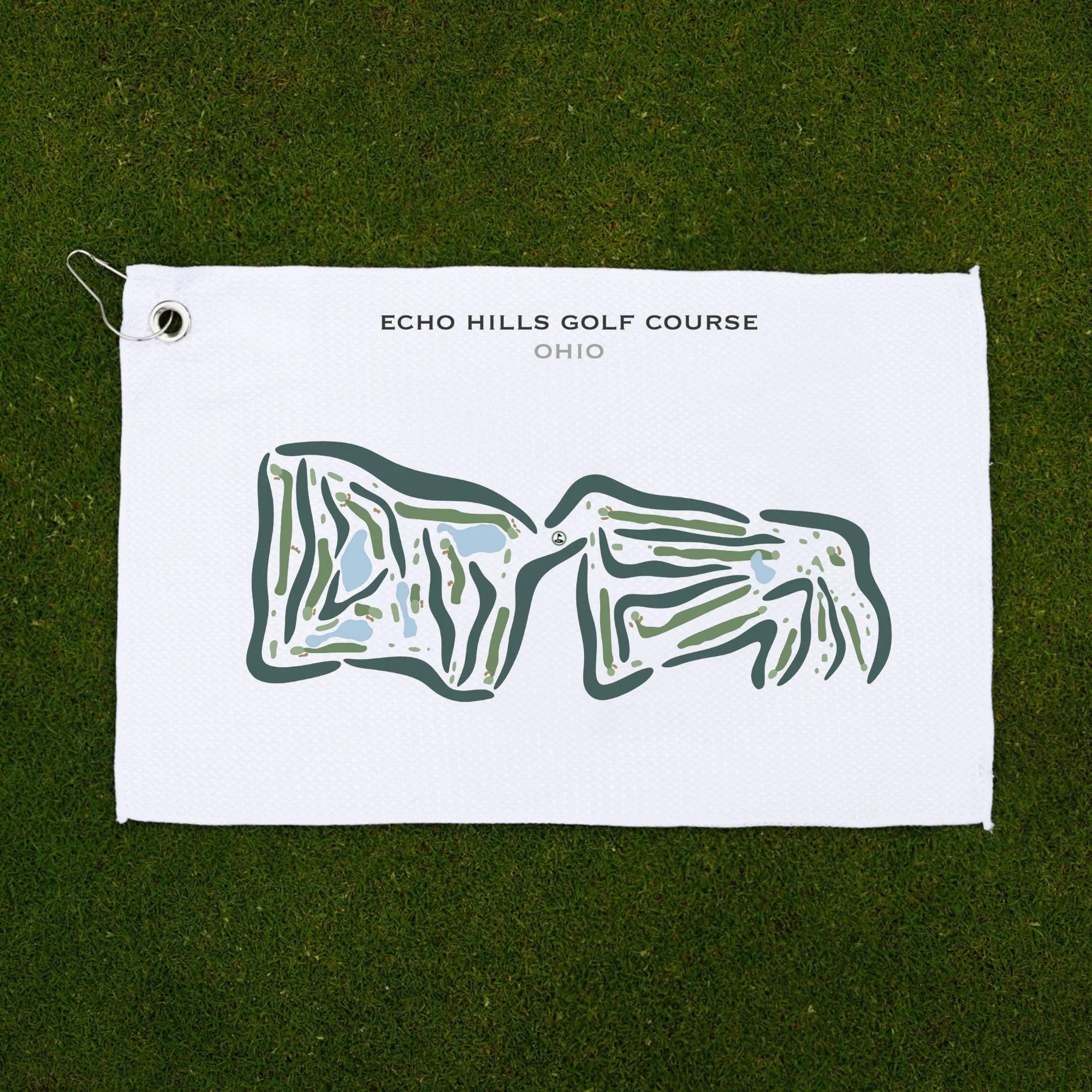 Echo Hills Golf Course, Ohio - Printed Golf Courses