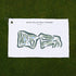 Echo Hills Golf Course, Ohio - Printed Golf Courses