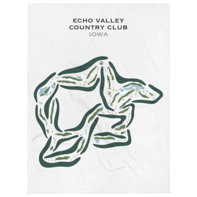 Echo Valley Country Club, Iowa - Printed Golf Courses