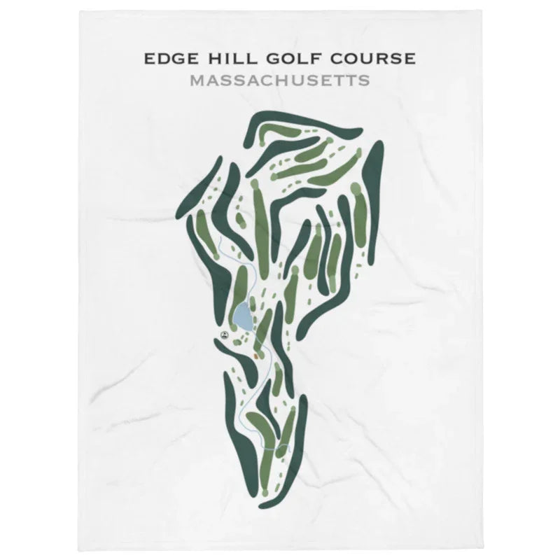 Edge Hill Golf Course, Massachusetts - Printed Golf Course