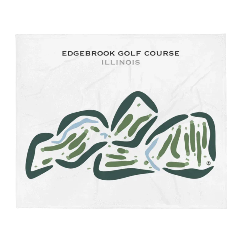 Edgebrook Golf Course, Illinois - Printed Golf Courses