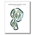 Edgewater Country Club, Wisconsin - Printed Golf Courses