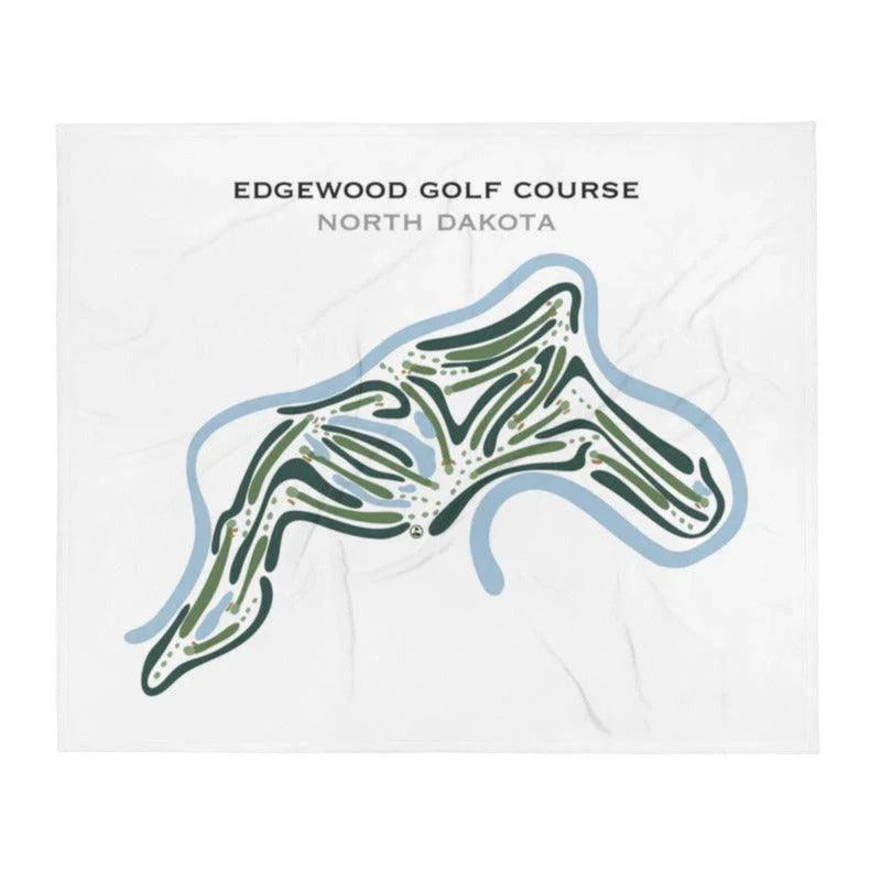 Edgewood Golf Course, North Dakota - Printed Golf Courses