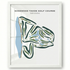 Edgewood Tahoe Golf Course, Nevada - Printed Golf Courses