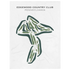 Edgewood Country Club, Pennsylvania - Printed Golf Courses