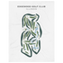 Edgewood Golf Club, Illinois - Printed Golf Courses