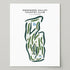 Edgewood Valley Country Club, Illinois - Printed Golf Courses