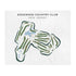 Edgewood Country Club, New Jersey - Printed Golf Courses