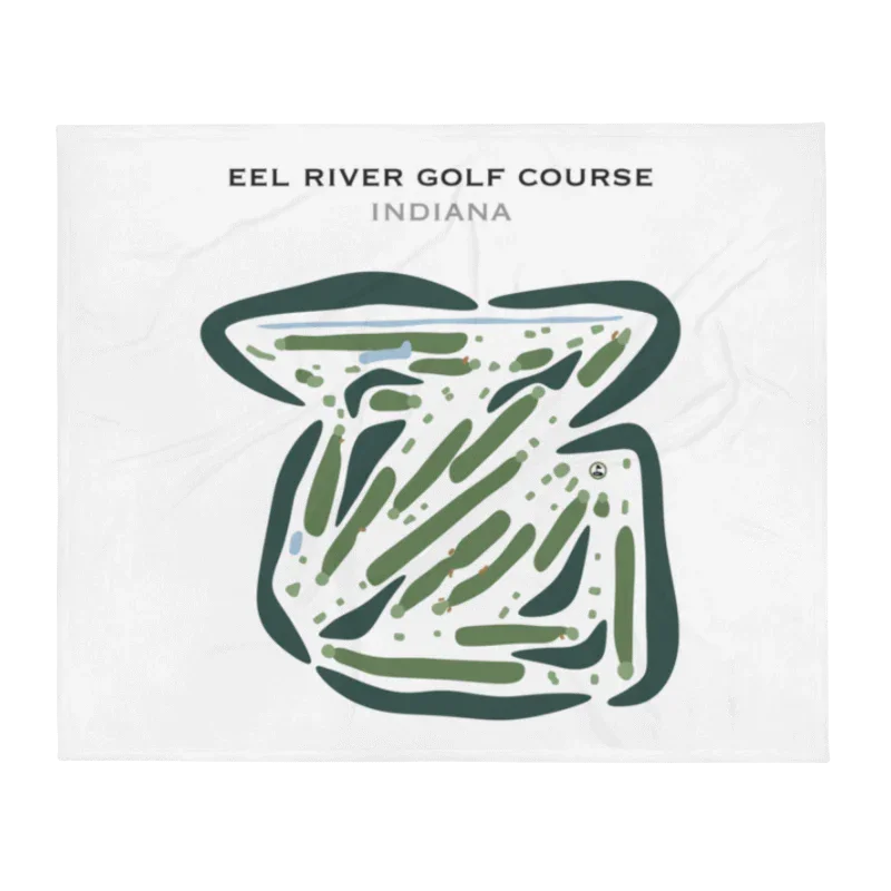 Eel River Golf Course, Indiana - Printed Golf Courses