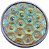 Rainbow Effects Honeycomb Ball Marker by ReadyGOLF