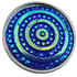 Rainbow Effects Rings Glitter Ball Marker by ReadyGOLF